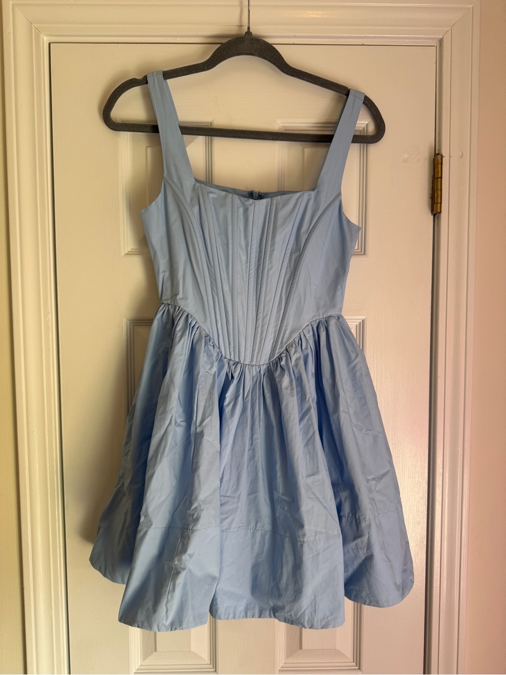 Baby Blue Mini Dress